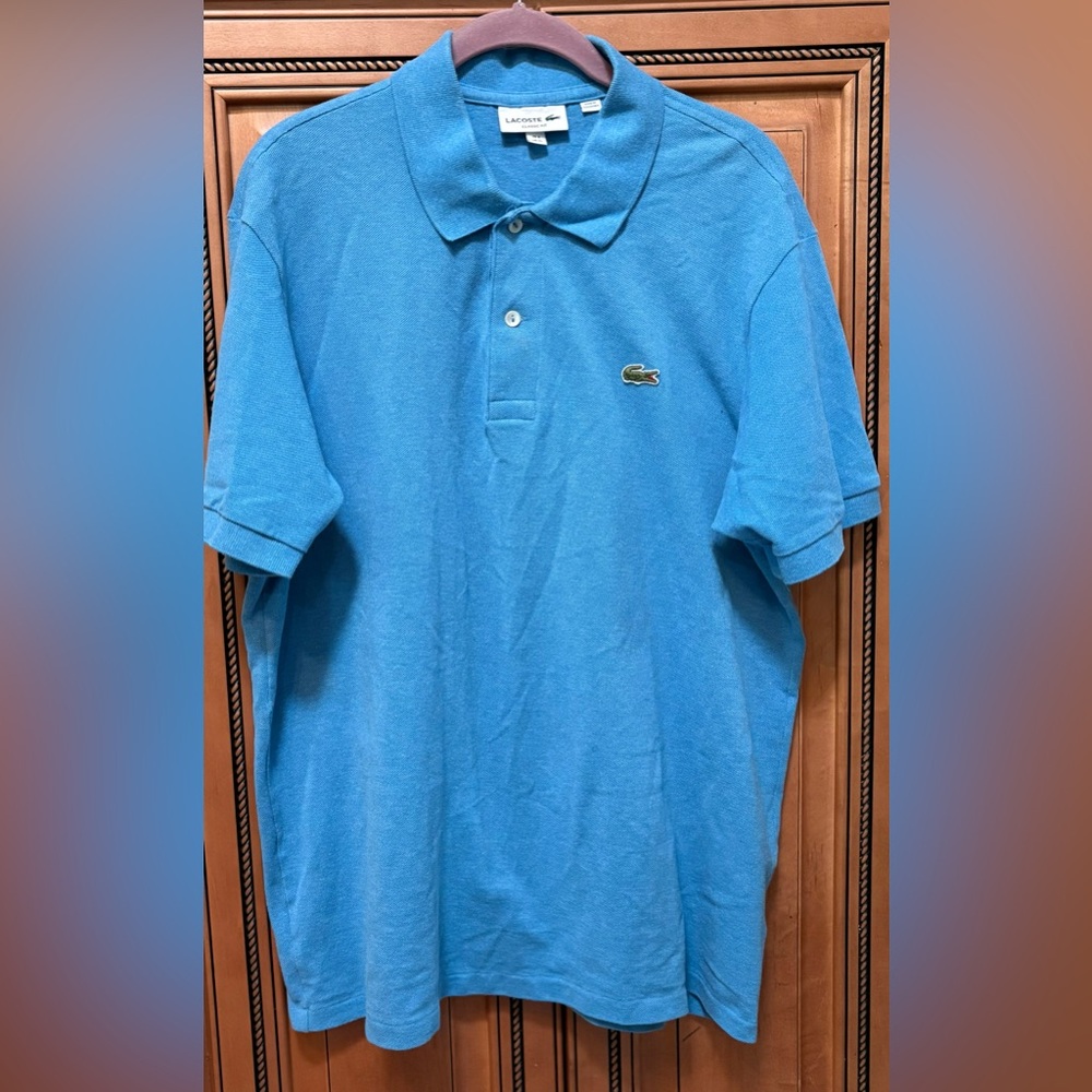 Men’s Lacoste Cotton Polo Golf Shirt. XL